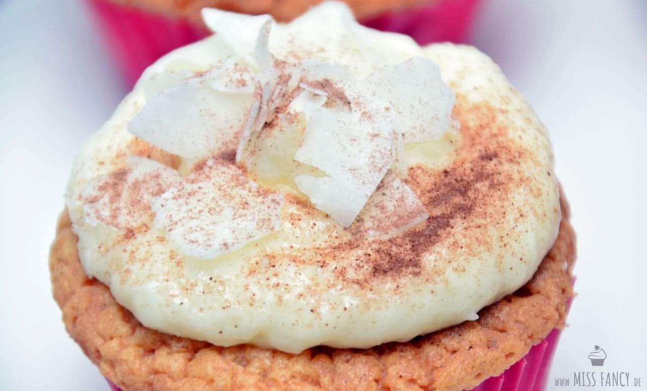 Kokos-Cupcakes mit Frischkäse