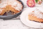 Mandelkuchen mit Heidelbeeren