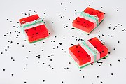 DIY Wassermelonenseife