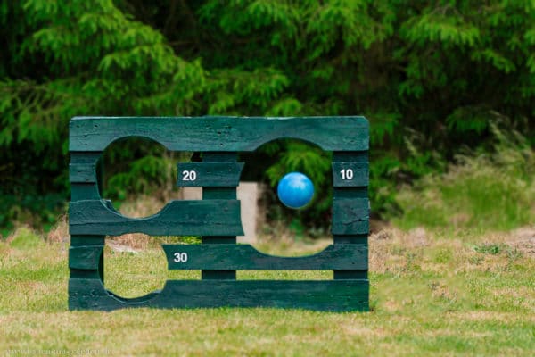 Eine Fussball Torwand aus Paletten selber bauen