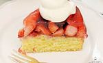 Erdbeerkuchen mit Kokos