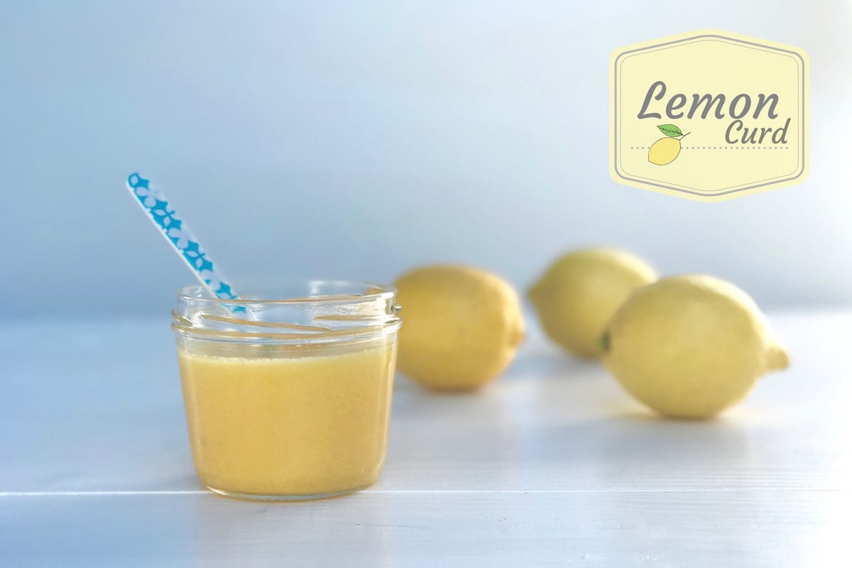 Sommer im Glas: Lemon Curd mit Etikett-Freebie