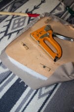 Gepolsterten Sessel neu beziehen