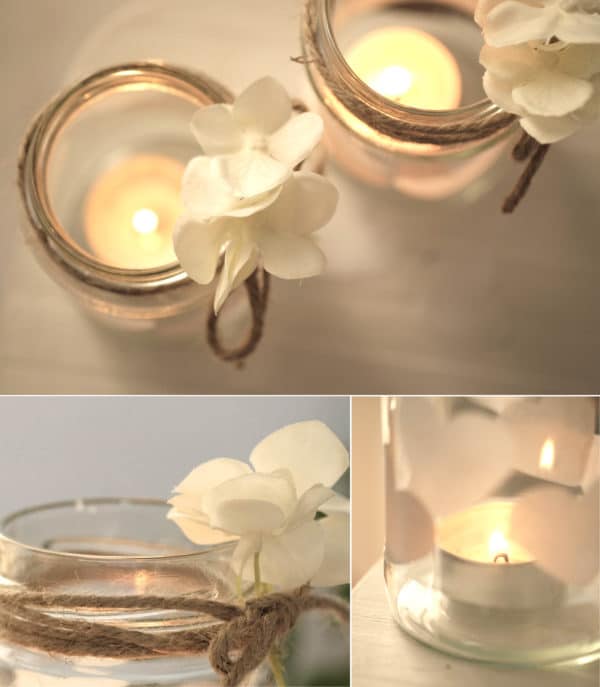 DIY Windlichter für die Hochzeit