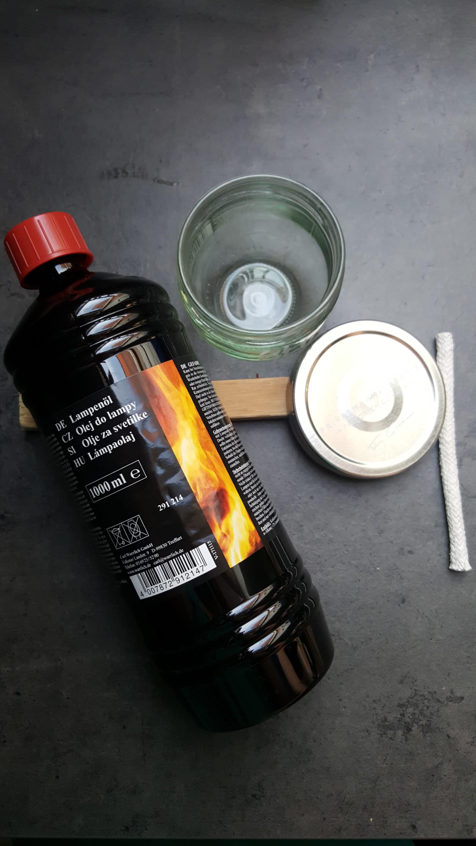 Outdoor-GLÜCK-Öllampe
