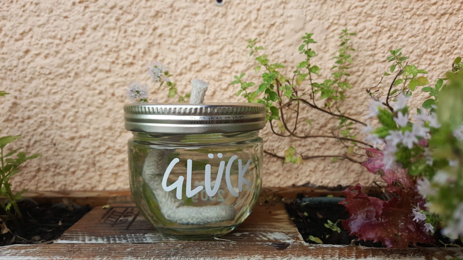 Outdoor-GLÜCK-Öllampe