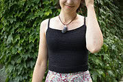 Einfaches gestricktes Crop Top
