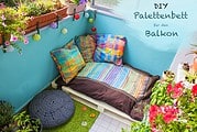 Upcycling – Sitzecke auf dem Balkon