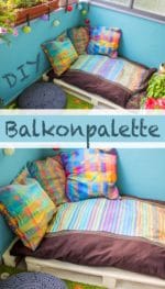 Upcycling – Sitzecke auf dem Balkon