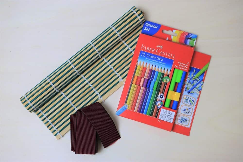 DO-WHAT? Wie du Kreativität förderst & eine DIY Bambusmatten-Stifte-Aufbewahrung