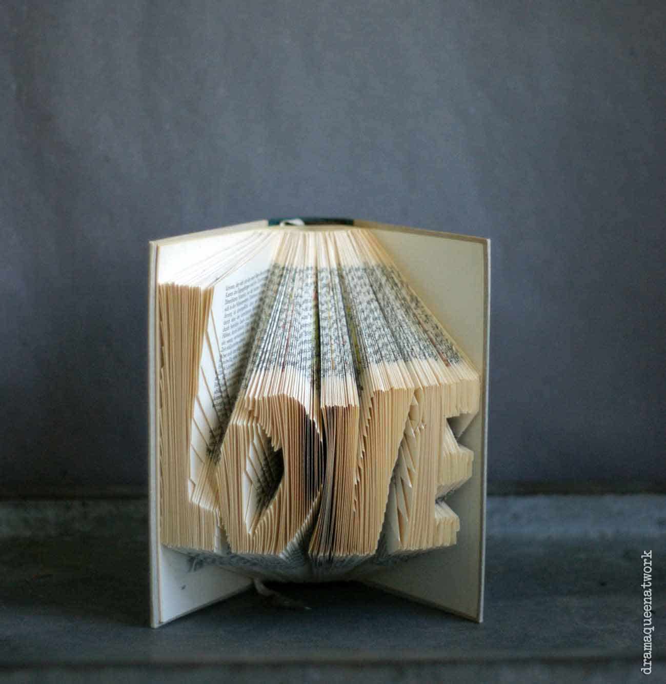 3D Book Art – Bücher falten