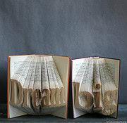 3D Book Art - Bücher falten