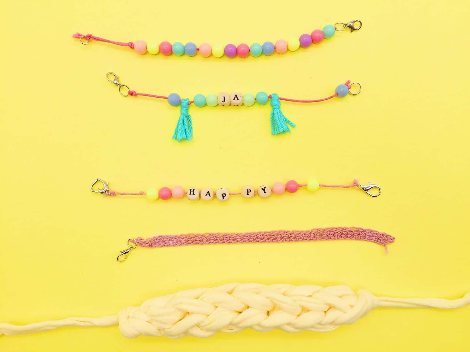 Sommer DIY: Armbänder ganz einfach selber machen
