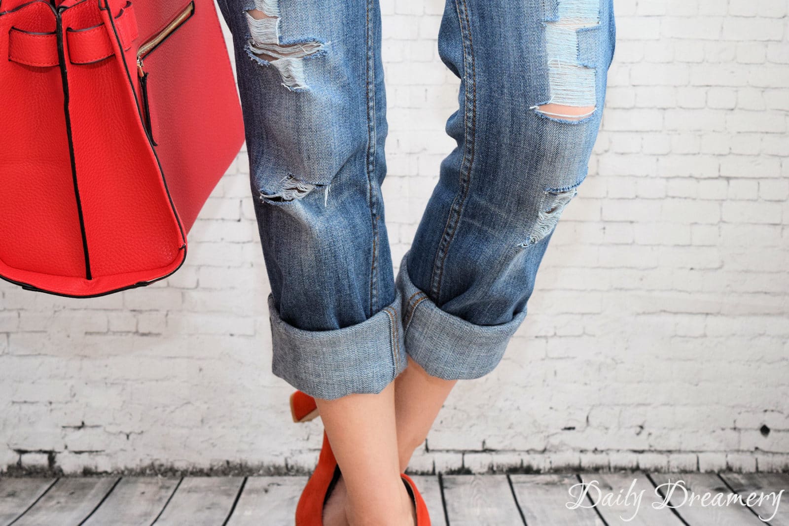 Sommertrend Ripped Jeans – ganz easy selbermachen