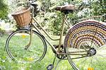 Gehäkeltes Fahrradnetz