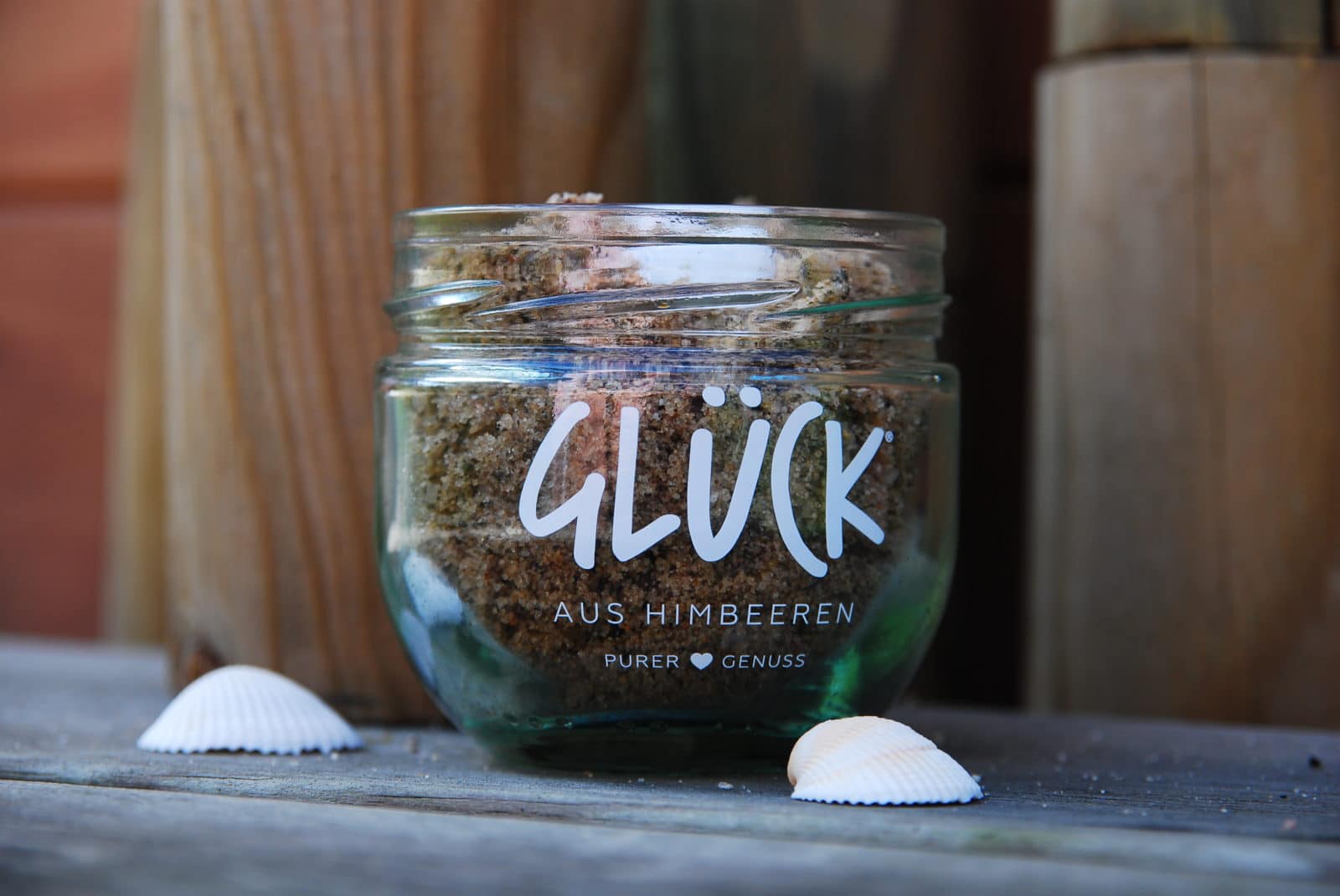 Glück – Sammelglas für den Strandsand aus dem Urlaub  ♥  #GLÜCKMarmelade