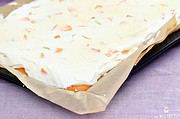 Fantakuchen mit Pfirsich-Schmandcreme