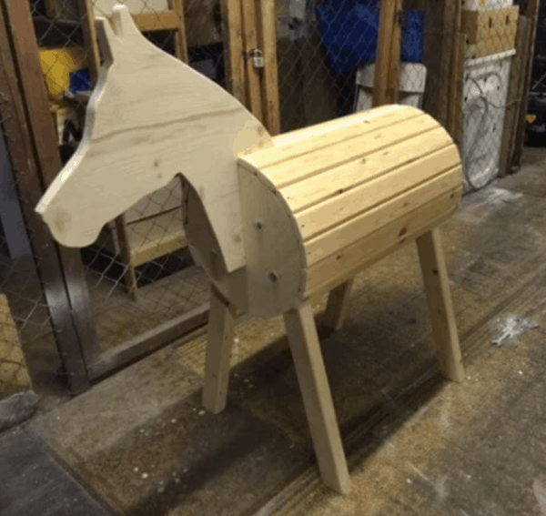 Holzpferd selber bauen