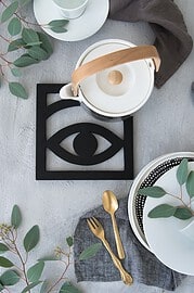 DIY Topfuntersetzer: Olle Eksell Auge