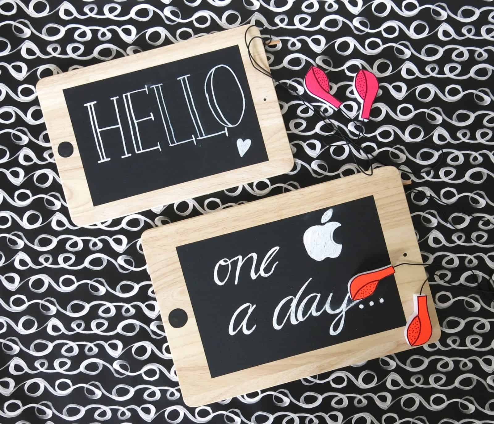 iPad und iPad Mini aus Schneidbrettern