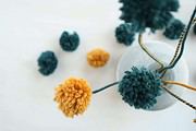 Pom Pom Blumen | DIY für den Boho summer
