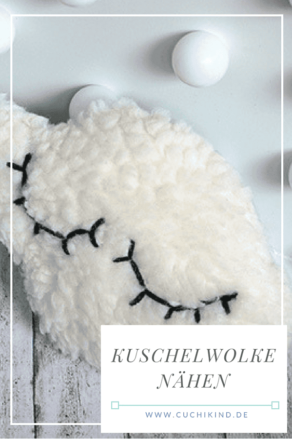 Nähen mit Kindern: Kuschelwolke