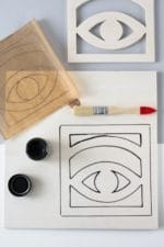 DIY Topfuntersetzer: Olle Eksell Auge