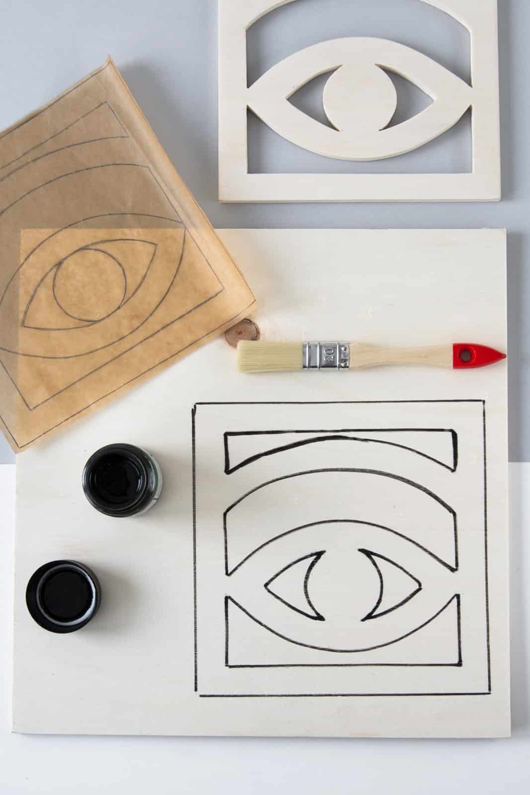 DIY Topfuntersetzer: Olle Eksell Auge