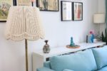 Stehlampe mit Seil-Lampenschirm – eine fast DIY-Never-Ending-Story