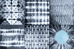 Shibori Stoffservietten