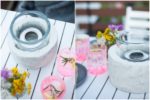DIY Idee Tischkamin aus Beton