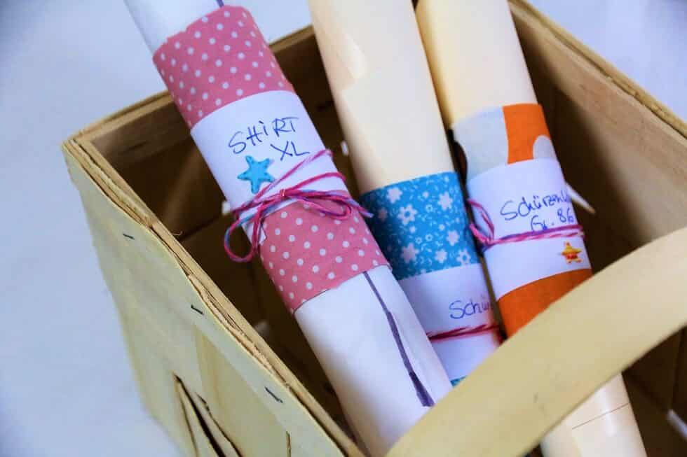 Schnittmuster aufbewahren: Tipps und Tutorial
