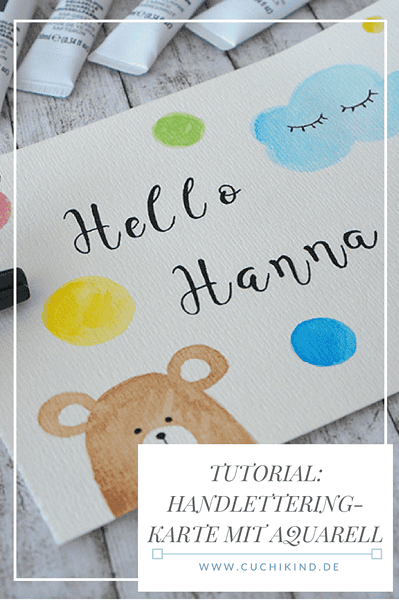 DIY-Tutorial: Babykarte