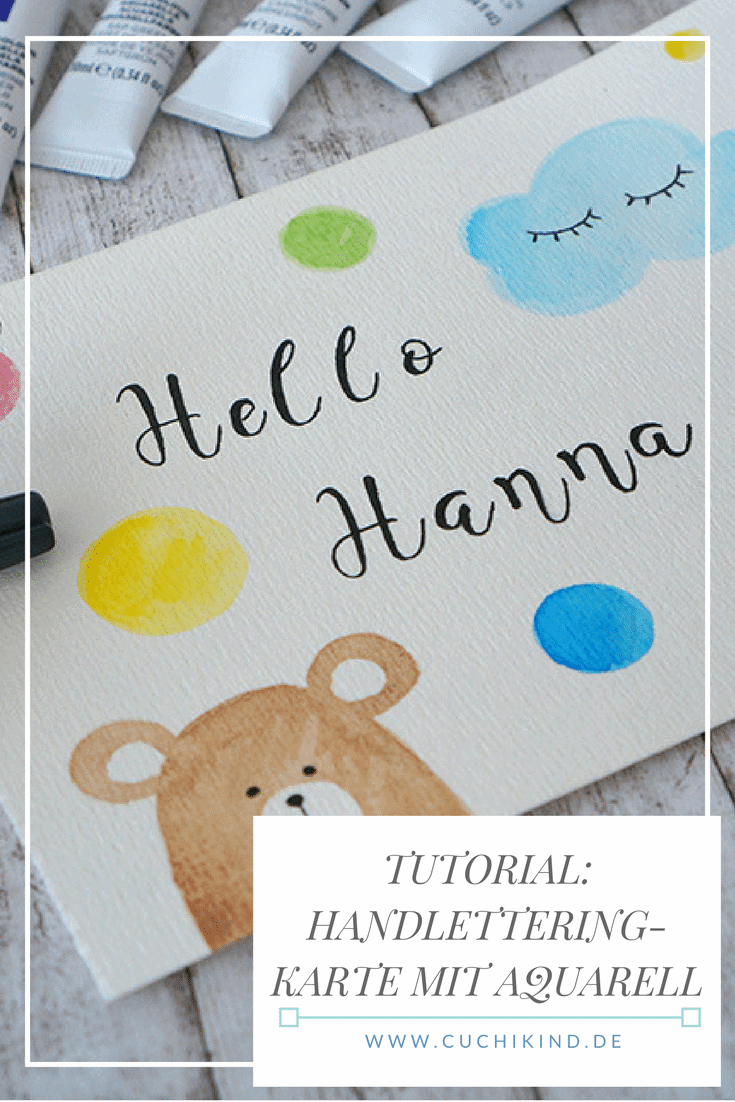 DIY-Tutorial: Babykarte