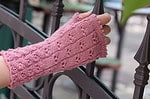 Trendige Armstulpen „Änni“ stricken mit dem Sockenwunder
