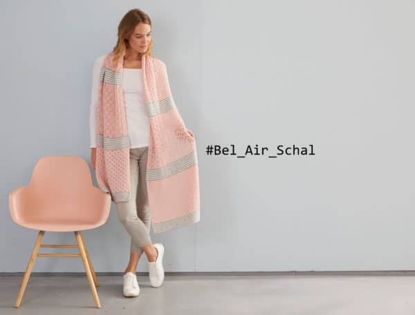Der Bel Air Schal - ein Knit a Long im September!