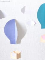 DIY 3D Heißluftballon