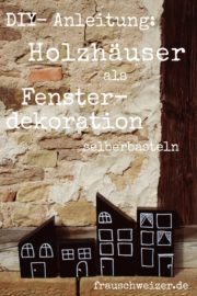 DIY: Holzhäuser die den Herbst und Winter verschönern