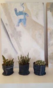 Jeansübertopf