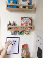 Kinderzimmer IKEA Hack mit Glück “Marmelade”