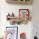 Kinderzimmer IKEA Hack mit Glück “Marmelade”