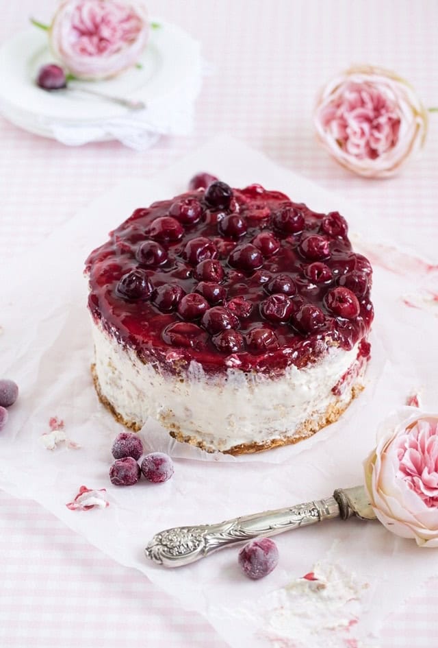 „Windbeutel Torte mit Kirschgrütze!&amp;quot;