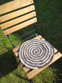 Stuhlkissen Spirale Stuhlkissen Spirale