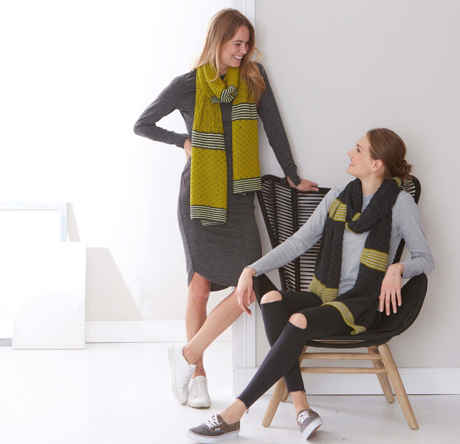 Der Bel Air Schal – ein Knit a Long im September!