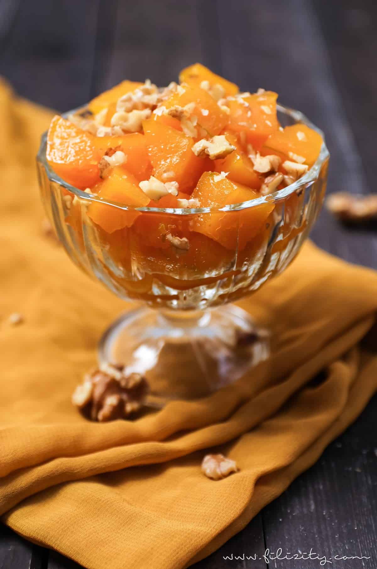 Türkisches Kürbis-Dessert (Kabak Tatlisi)