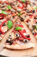 Veggie-Pizza wie von der Pizzeria