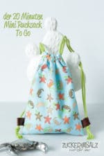 Der 20 Minuten Mini Rucksack To Go