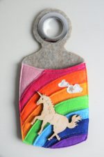 Schnittmuster: Handy-Ladetasche aus Filz nähen