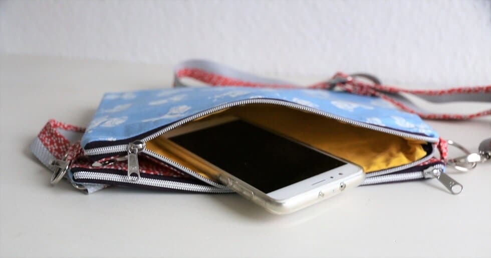 Nähanleitung: Klapptasche nähen | Doppel-Shopper