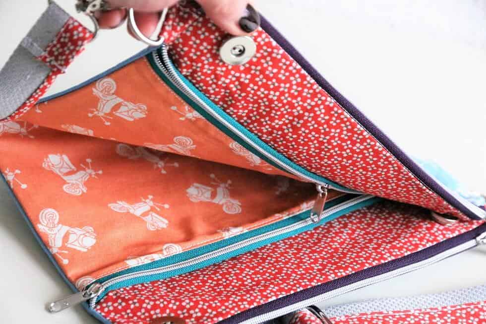 Nähanleitung: Klapptasche nähen | Doppel-Shopper